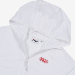 Fila Aria Uv Lightweight Mesh - Poikien Kevyet Takit - Valkoinen | FI-45888